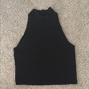 Black Sleeveless Women's Top